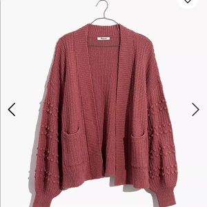 Madewell Bobble cardigan sweater